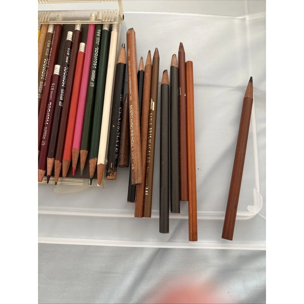 Huge Lot 40+ Vintage‎ Mechanical Pencil Leads Koh-I-Noor, Eagle, markers Japan